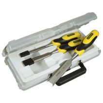 COFFRET CISEAUX A BOIS MANCHE BIMATIERE - 3 PCS